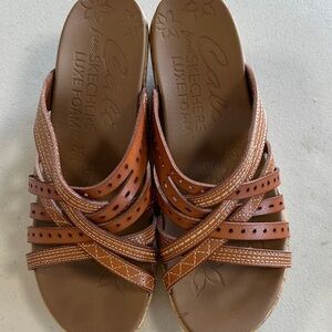 Skechers Women's Brown Strappy Sandals